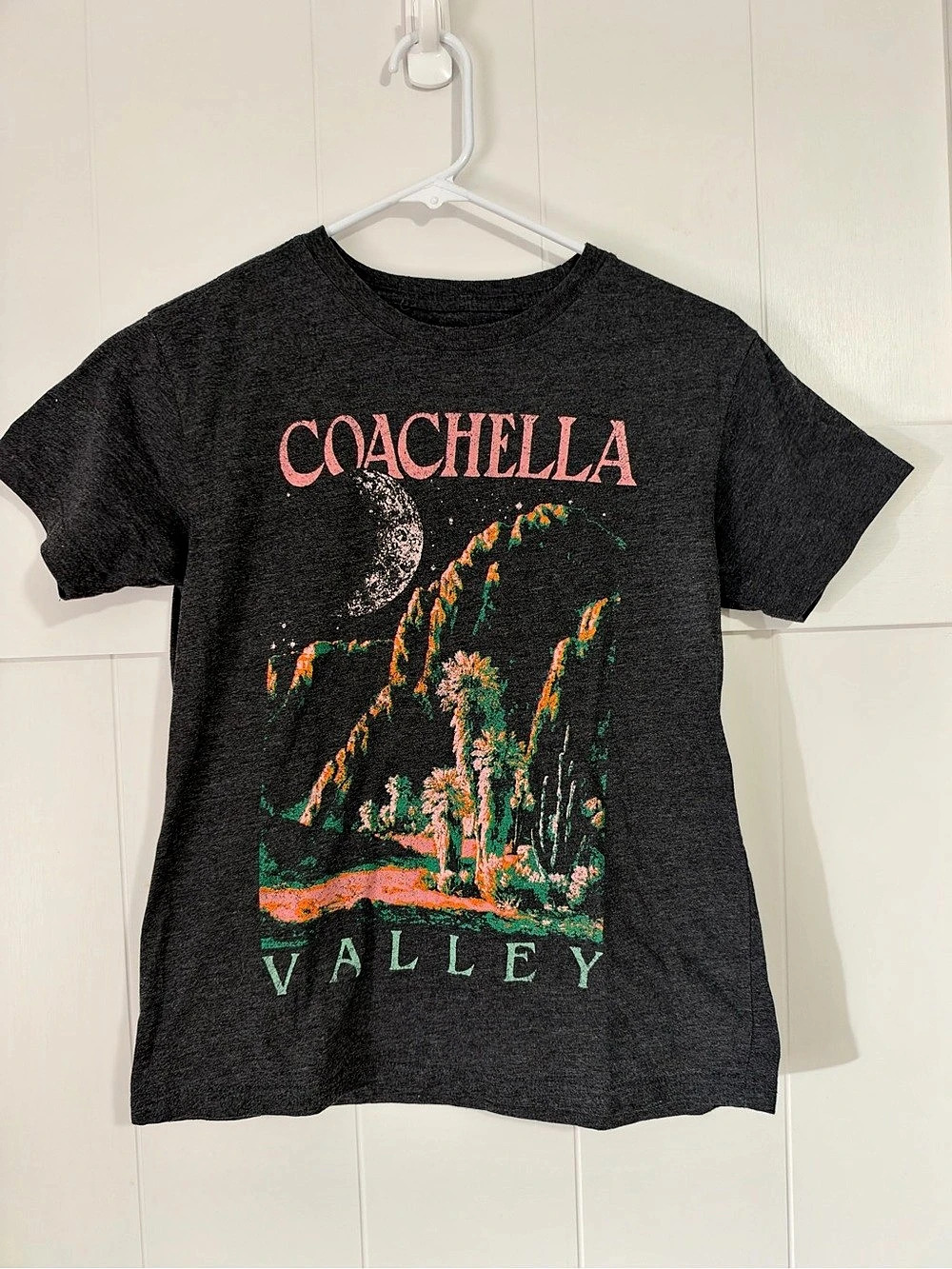 Mighty Fine Coachella Valley Graphic T-Shirt in Black Size Medium